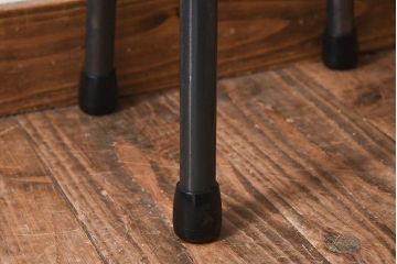 アンティーク雑貨　ラフジュ工房オリジナル　シンプルで使いやすい角スツール(椅子、チェア、イス)