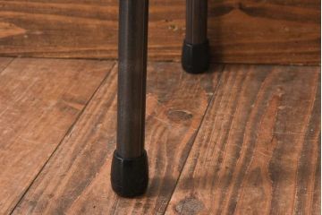 アンティーク雑貨　ラフジュ工房オリジナル　シンプルで使いやすい角ハイスツール(椅子、チェア、イス)