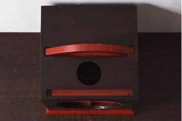 アンティーク雑貨　大正～昭和期　和モダンスタイル　有明行灯(スタンド)