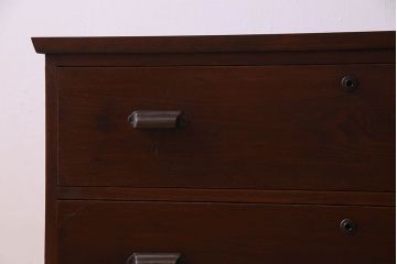 レトロ家具　昭和レトロ　落ち着いた雰囲気が素敵なローボード(ローチェスト、引き出し、テレビ台)