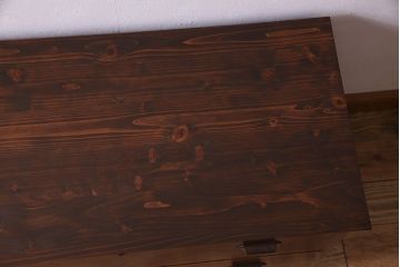 レトロ家具　昭和レトロ　落ち着いた雰囲気が素敵なローボード(ローチェスト、引き出し、テレビ台)