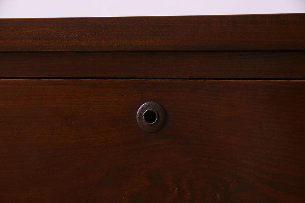 レトロ家具　昭和レトロ　落ち着いた雰囲気が素敵なローボード(ローチェスト、引き出し、テレビ台)