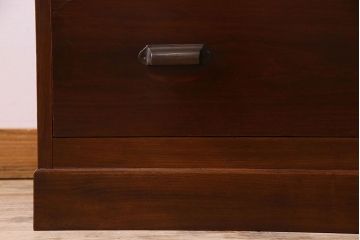 レトロ家具　昭和レトロ　落ち着いた雰囲気が素敵なローボード(ローチェスト、引き出し、テレビ台)