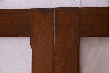 クリアガラス入り　昭和レトロのガラス引き戸(ガラス戸)4枚組(1)