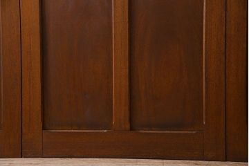 クリアガラス入り　昭和レトロのガラス引き戸(ガラス戸)4枚組(1)