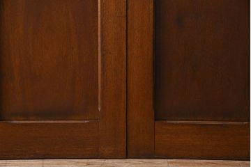 クリアガラス入り　昭和レトロのガラス引き戸(ガラス戸)4枚組(1)