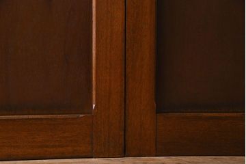 クリアガラス入り　昭和レトロのガラス引き戸(ガラス戸)4枚組(1)