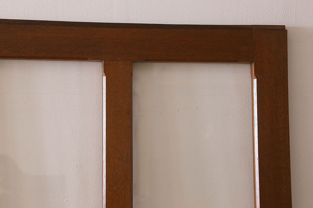 クリアガラス入り　昭和レトロのガラス引き戸(ガラス戸)4枚組(1)