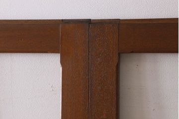 クリアガラス入り　昭和レトロのガラス引き戸(ガラス戸)4枚組(1)