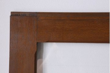 クリアガラス入り　昭和レトロのガラス引き戸(ガラス戸)4枚組(1)