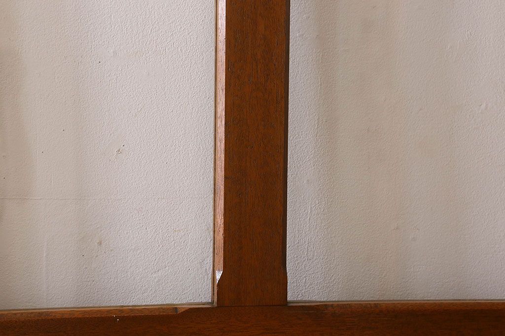 クリアガラス入り　昭和レトロのガラス引き戸(ガラス戸)4枚組(1)