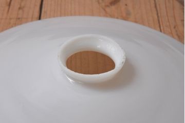 昭和レトロ　懐かしさ漂う平笠の天井照明(電笠)2ヶセット