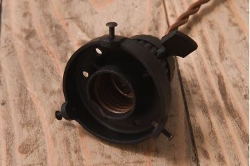 和製アンティーク　美しい切子入りの天井照明(シェード、電笠)