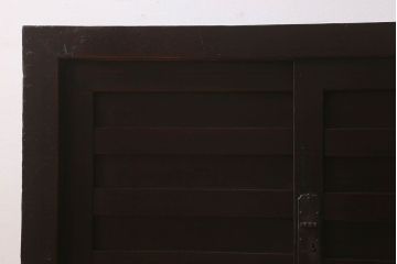 アンティーク家具　古民具・骨董　明治期　和モダンな空間に良く合う帳場箪笥(引き出し、収納箪笥、テレビボード)