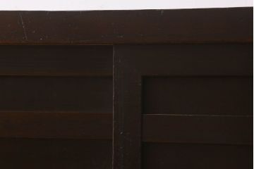 アンティーク家具　古民具・骨董　明治期　和モダンな空間に良く合う帳場箪笥(引き出し、収納箪笥、テレビボード)