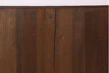 アンティーク家具　和製アンティーク　前面栗材　引き出し12杯付きのチェスト(引き出し、衣装箪笥)