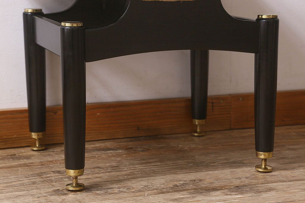 北欧家具 G-PLAN(ジープラン) Tola&Black(トラー&ブラック) 上品なビンテージスツール(オットマン、椅子、クッションチェア)