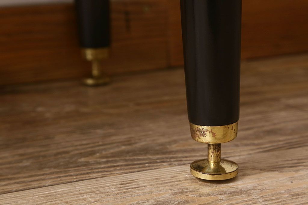 北欧家具 G-PLAN(ジープラン) Tola&Black(トラー&ブラック) 上品なビンテージスツール(オットマン、椅子、クッションチェア)