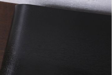 アンティーク雑貨　古民具・骨董　ふじ印　唐木材製!上品な巻き花台(飾り台)