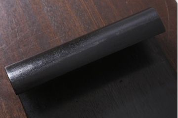 アンティーク雑貨　古民具・骨董　ふじ印　唐木材製!上品な巻き花台(飾り台)