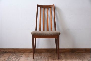 北欧家具　G-PLAN(ジープラン)　チーク材の温もり溢れるビンテージダイニングチェア(椅子)(2)