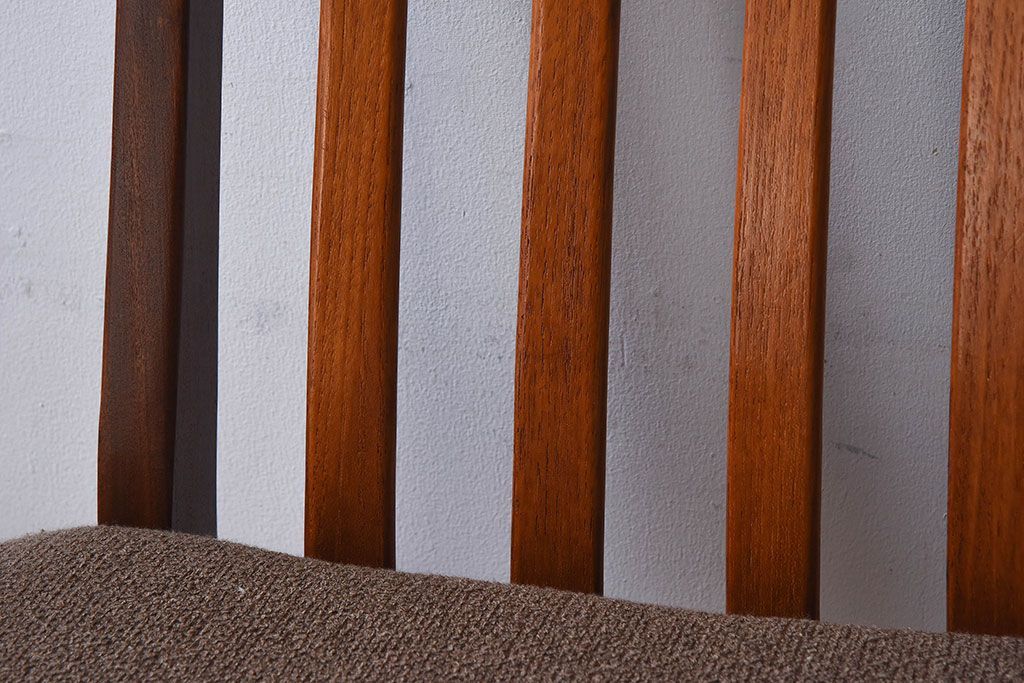 北欧家具　G-PLAN(ジープラン)　チーク材の温もり溢れるビンテージダイニングチェア(椅子)(2)