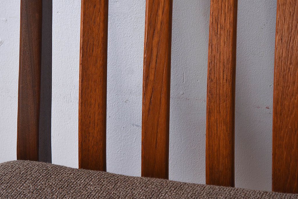 北欧家具　G-PLAN(ジープラン)　チーク材の温もり溢れるビンテージダイニングチェア(椅子)(3)