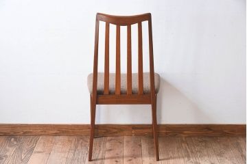 北欧家具　G-PLAN(ジープラン)　チーク材の温もり溢れるビンテージダイニングチェア(椅子)(3)