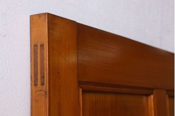 大正〜昭和期　柾目が魅力的　温かみのあるドア(扉)