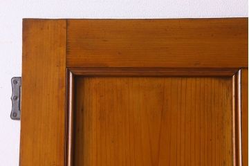 大正〜昭和期　柾目が魅力的　温かみのあるドア(扉)