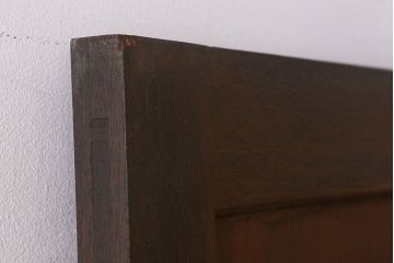【U様ご成約分】ダイヤガラス使用　真鍮のドアノブがおしゃれな昭和レトロのドア(扉)