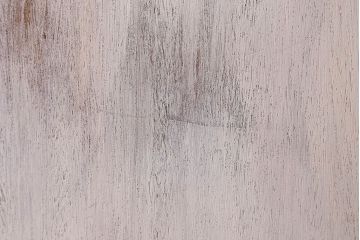 レトロ　丸いミラーがかわいらしい　シャビーな雰囲気漂うペイントドア(扉)