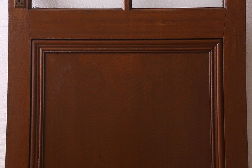 昭和レトロ　ダイヤガラス入り!背の高い上品なドア(扉)