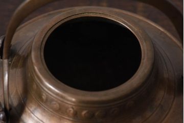 アンティーク雑貨　古民具・骨董　真鍮製　銚子(急須)(2)