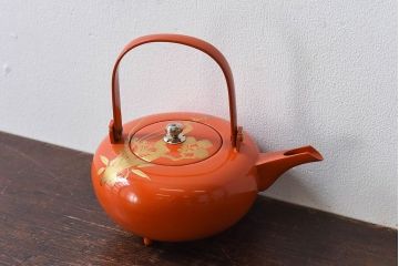 アンティーク雑貨　古民具・骨董　木製　上品な銚子(急須)(2)
