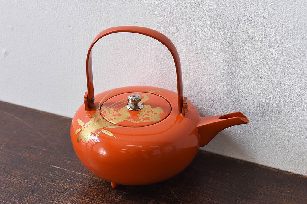 アンティーク雑貨　古民具・骨董　木製　上品な銚子(急須)(2)