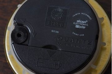 アンティーク雑貨　minton(ミントン)　Haddon Hall(ハドンホール)　置時計(マンテルクロック)(定価約2万2千円)