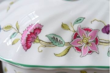 アンティーク雑貨　minton(ミントン)　Haddon Hall(ハドンホール)　置時計(マンテルクロック)(定価約2万2千円)
