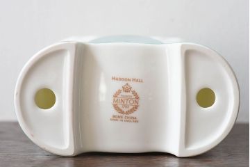 アンティーク雑貨　minton(ミントン)　Haddon Hall(ハドンホール)　置時計(マンテルクロック)(定価約2万2千円)