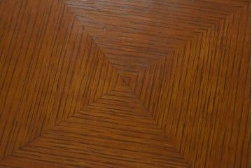 アンティーク雑貨　中古　天童木工　上品なラウンドテーブル(センターテーブル、コーヒーテーブル、サイドテーブル、丸テーブル、花台)(3)