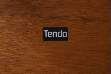 アンティーク雑貨　中古　天童木工　上品なラウンドテーブル(センターテーブル、コーヒーテーブル、サイドテーブル、丸テーブル、花台)(3)