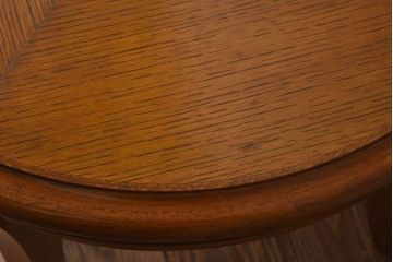 アンティーク雑貨　中古　天童木工　上品なデザインのラウンドテーブル(センターテーブル、コーヒーテーブル、サイドテ  ーブル、丸テーブル、花台)(4)