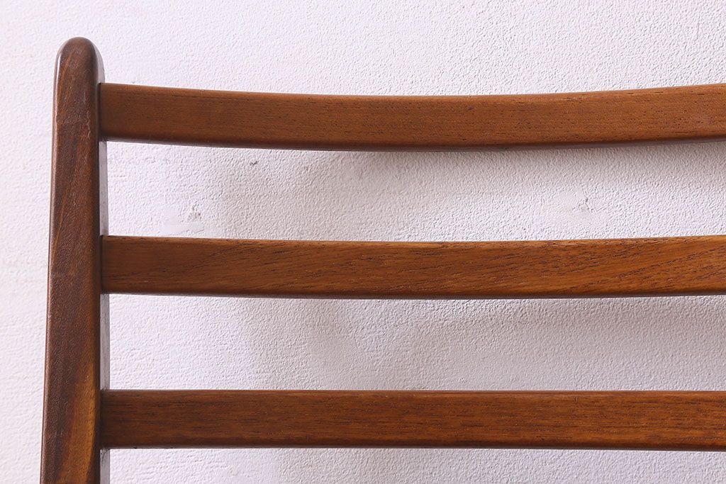 北欧家具　G-PLAN(ジープラン)　チーク材　 シックな色合いのチェア(椅子・ダイニングチェア・ワークチェア)(2)