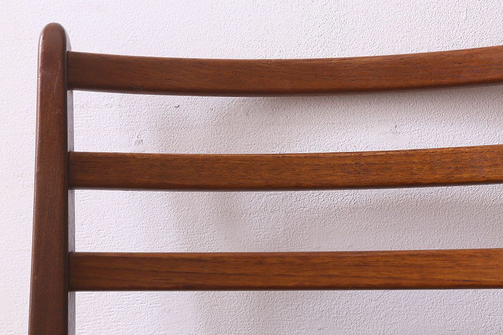 北欧家具　G-PLAN(ジープラン)　チーク材　 シックな色合いのチェア(椅子・ダイニングチェア・ワークチェア)(3)