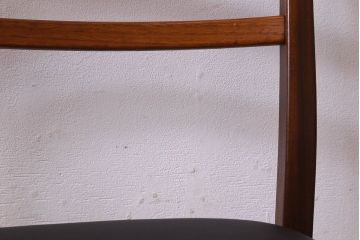 北欧家具　G-PLAN(ジープラン)　チーク材　 シックな色合いのチェア(椅子・ダイニングチェア・ワークチェア)(3)