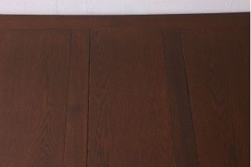 アンティーク家具　イギリスアンティーク　オーク材らしい趣のある木味が魅力的なドローリーフテーブル(エクステンションテーブル、ダイニングテーブル)