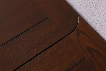 アンティーク家具　イギリスアンティーク　オーク材らしい趣のある木味が魅力的なドローリーフテーブル(エクステンションテーブル、ダイニングテーブル)