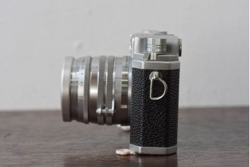 アンティーク雑貨　ビンテージカメラ　ケース・付属品あり　NO.212124　Canon(キャノン)D改型