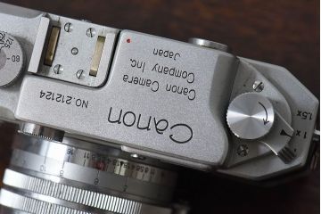 アンティーク雑貨　ビンテージカメラ　ケース・付属品あり　NO.212124　Canon(キャノン)D改型