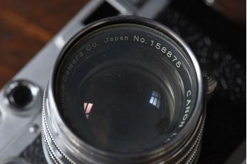 アンティーク雑貨　ビンテージカメラ　ケース・付属品あり　NO.212124　Canon(キャノン)D改型